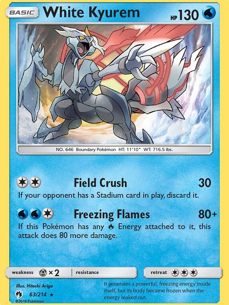 White Kyurem #63 1