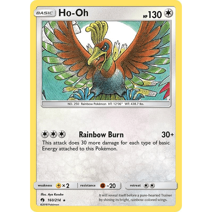 Ho-Oh #160 1