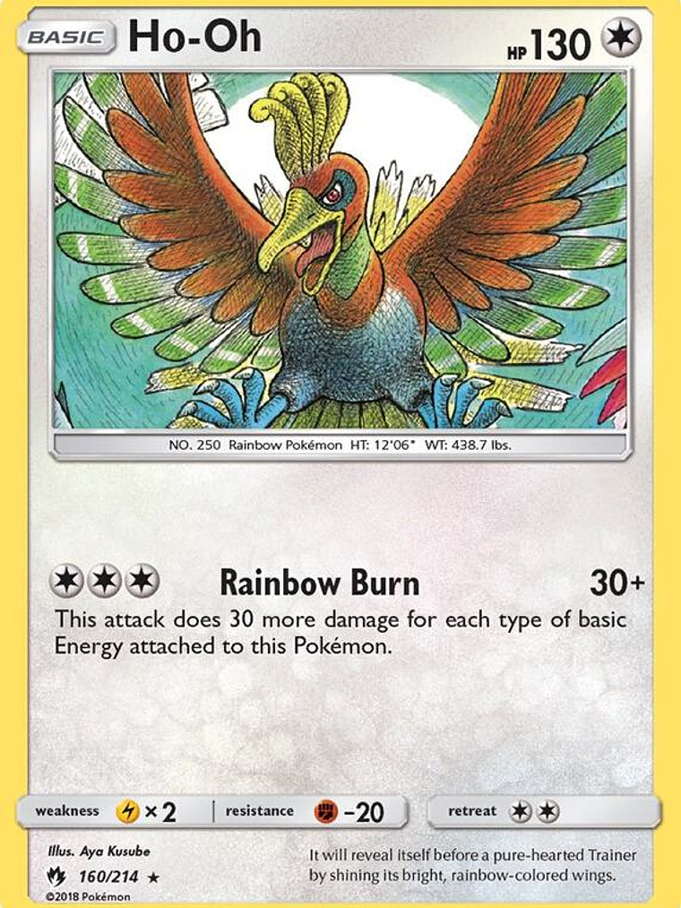 Ho-Oh #160 1