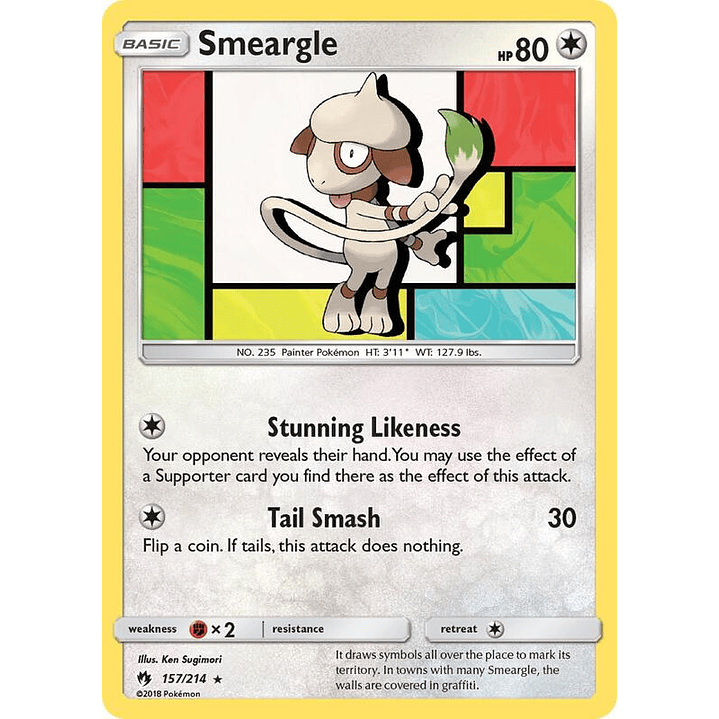 Smeargle #157 1