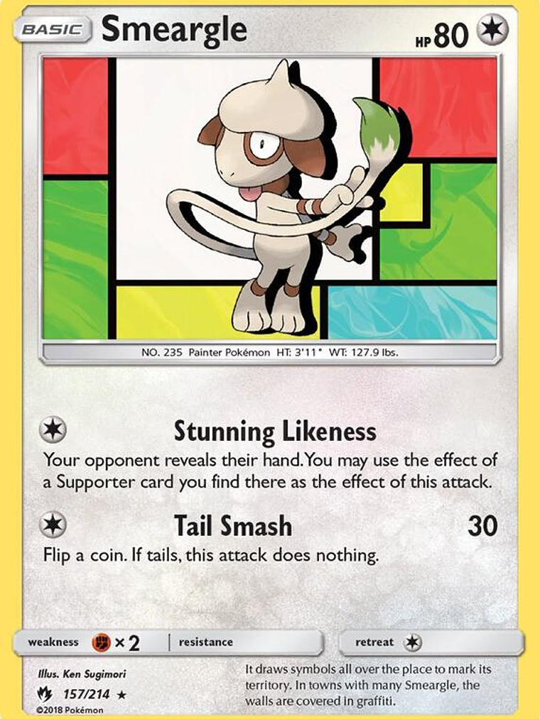 Smeargle #157 1