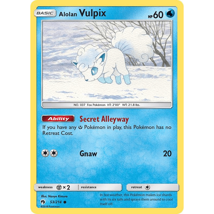 Alolan Vulpix #53 1