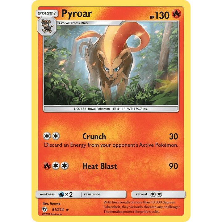 Pyroar #51 1