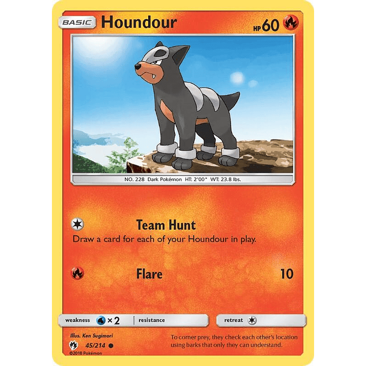 Houndour #45 1