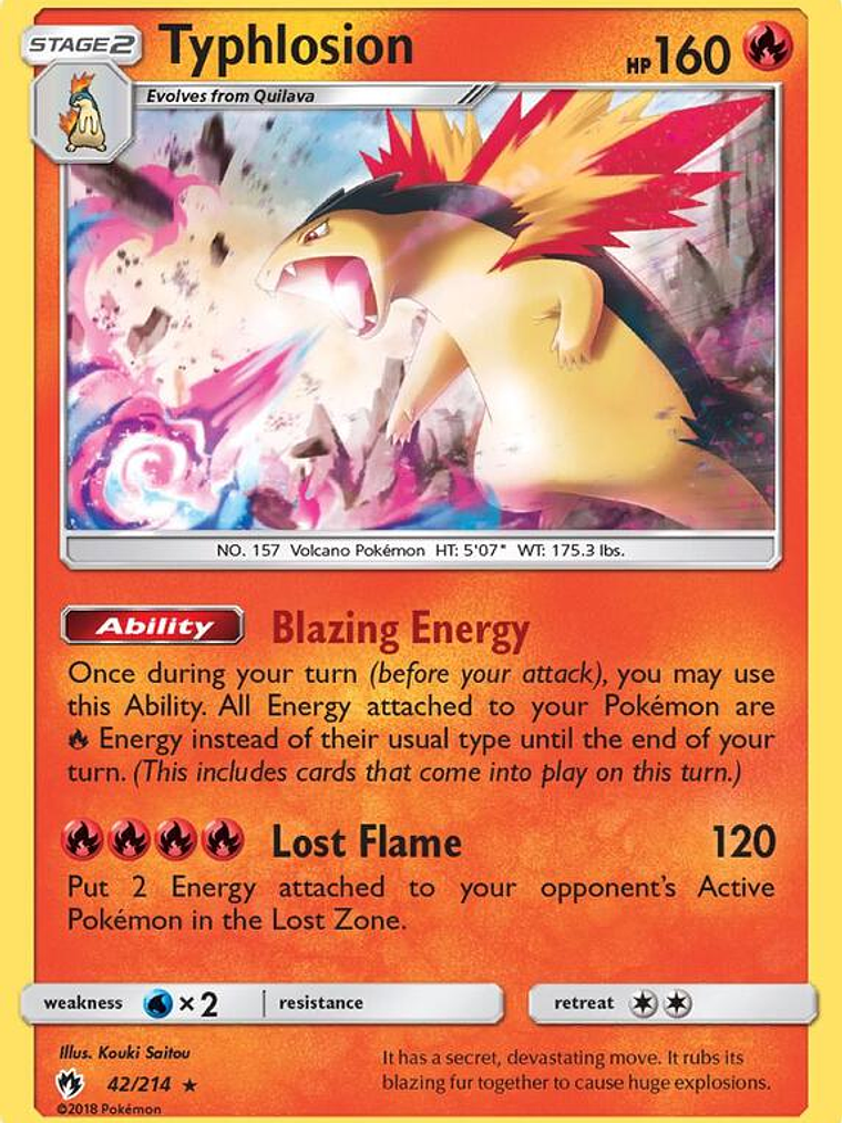 Typhlosion #42 1