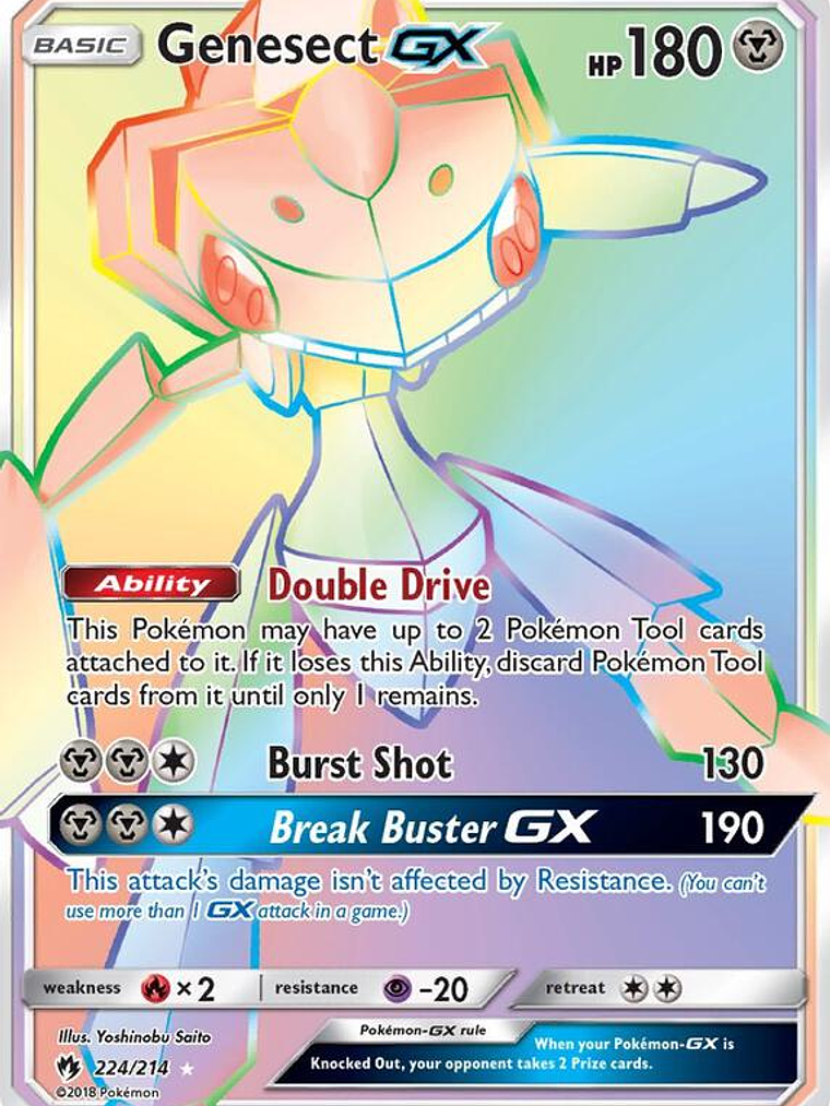 Genesect GX #224 1