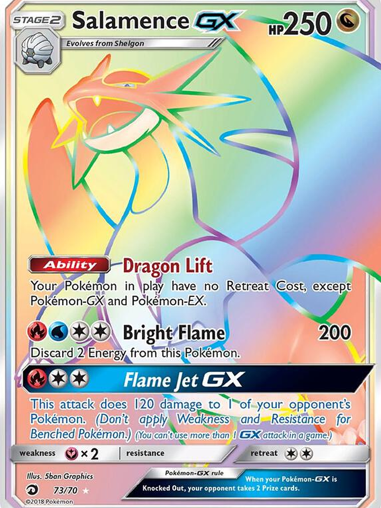 Salamence GX #73 1