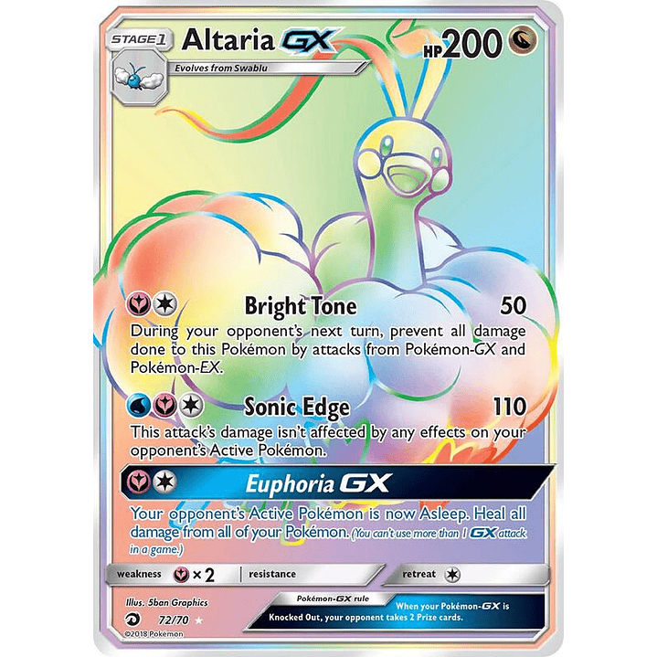 Altaria GX #72 1