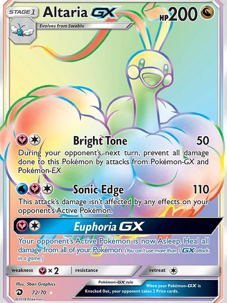 Altaria GX #72 1