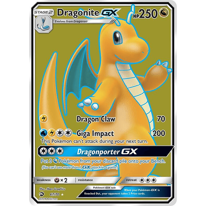 Dragonite GX #67 1