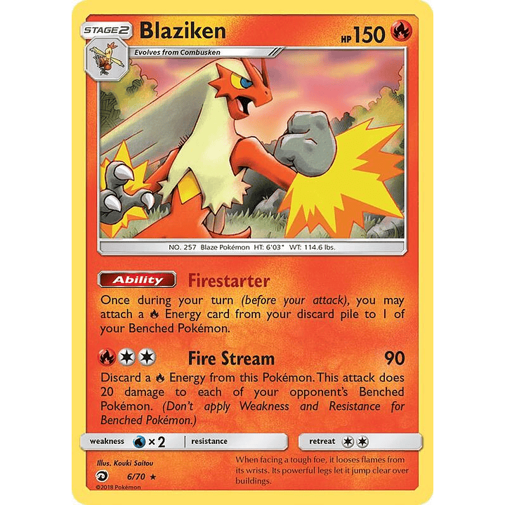 Blaziken #6 1