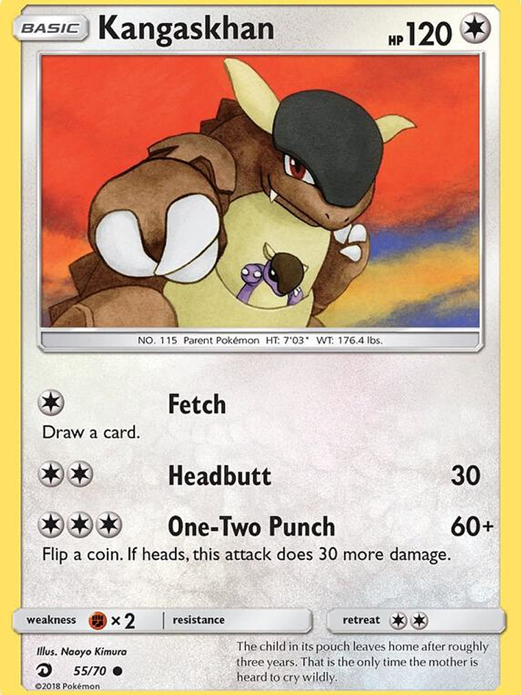 Kangaskhan #55 1