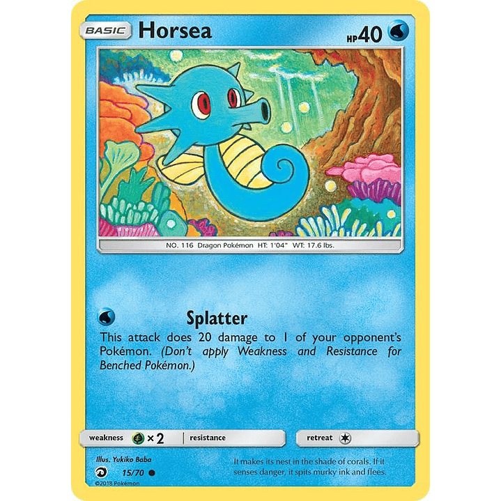 Horsea #15 1