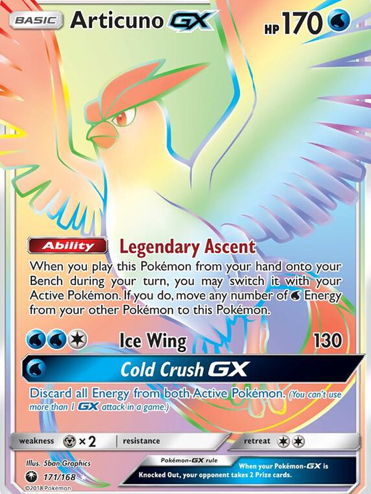 Articuno GX #171 1