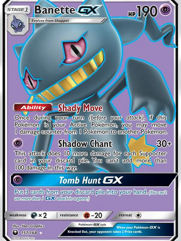Banette GX #157 1