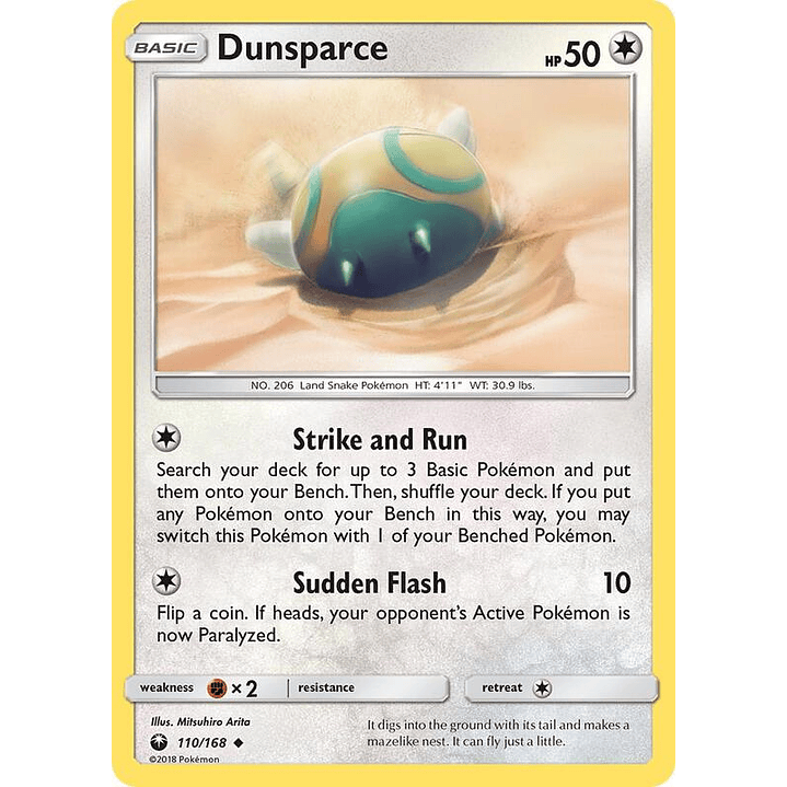 Dunsparce #110 1