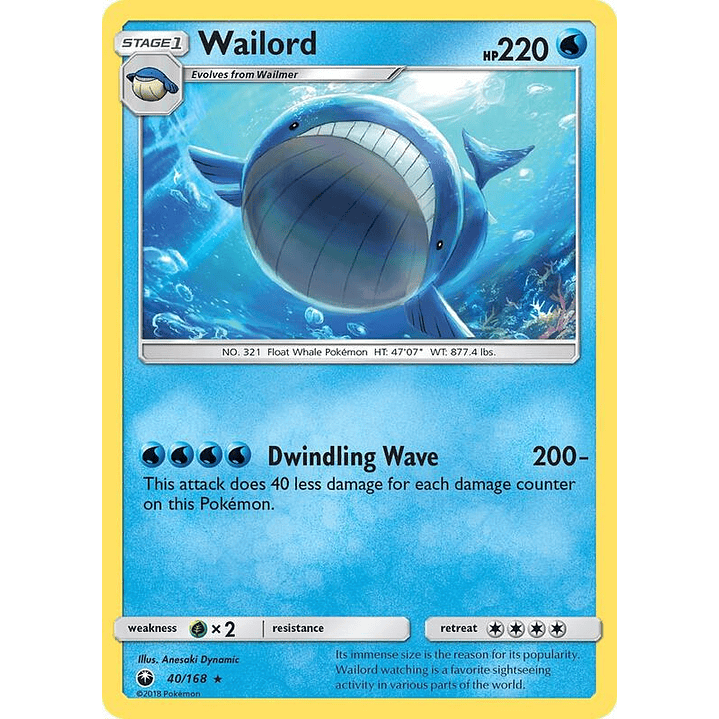 Wailord #40 1