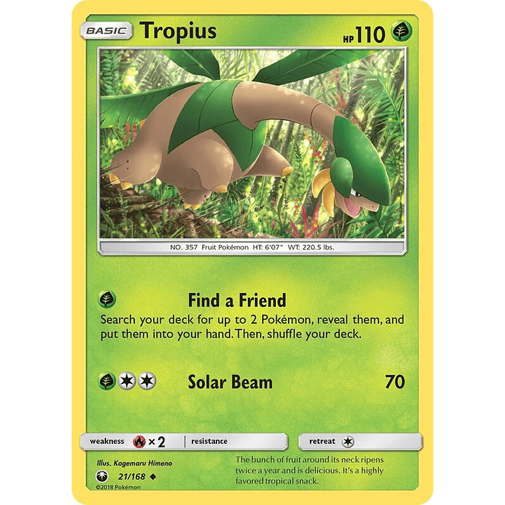 Tropius #21 1