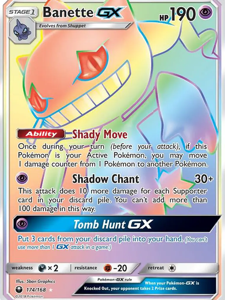 Banette GX #174 1