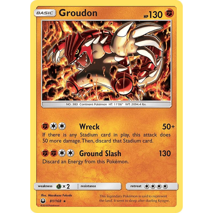 Groudon #81 1