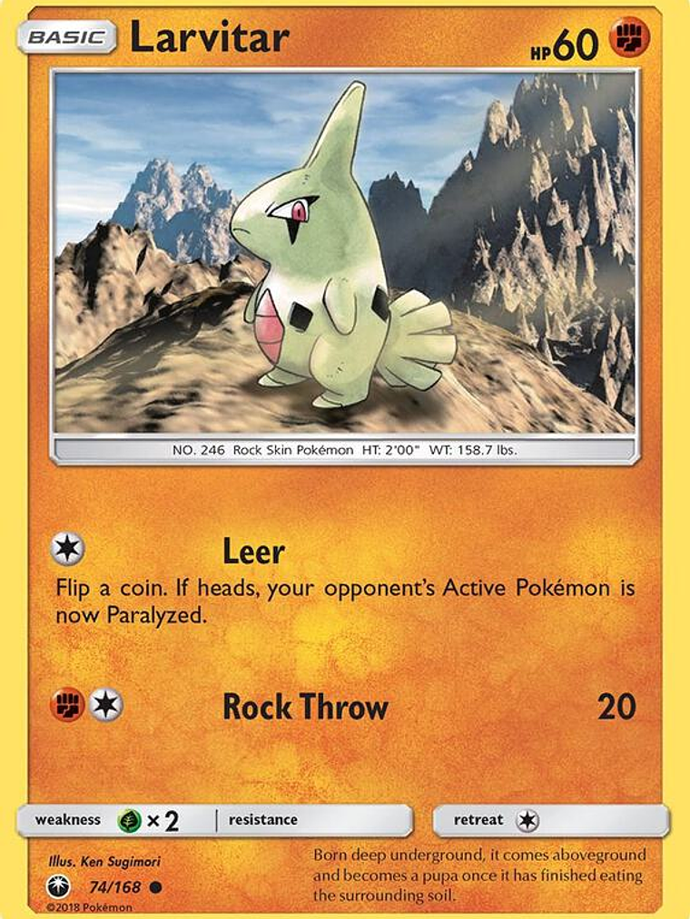 Larvitar #74 1