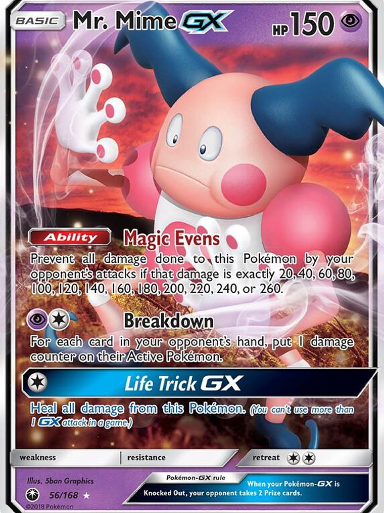 Mr. Mime GX #56 1