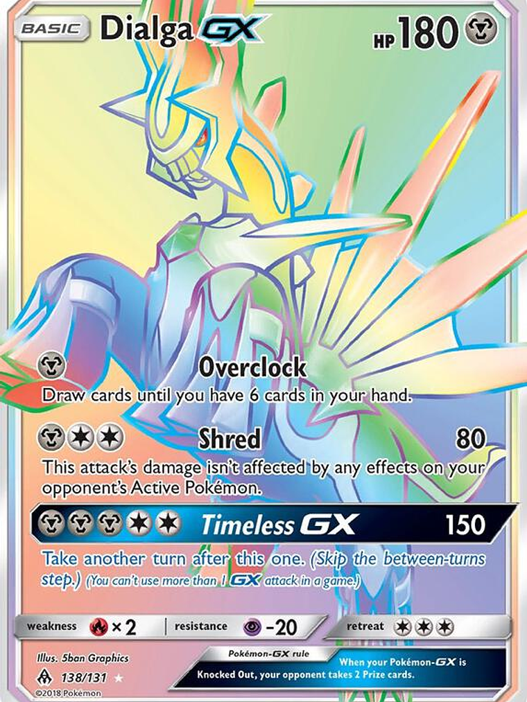 Dialga GX #138 1