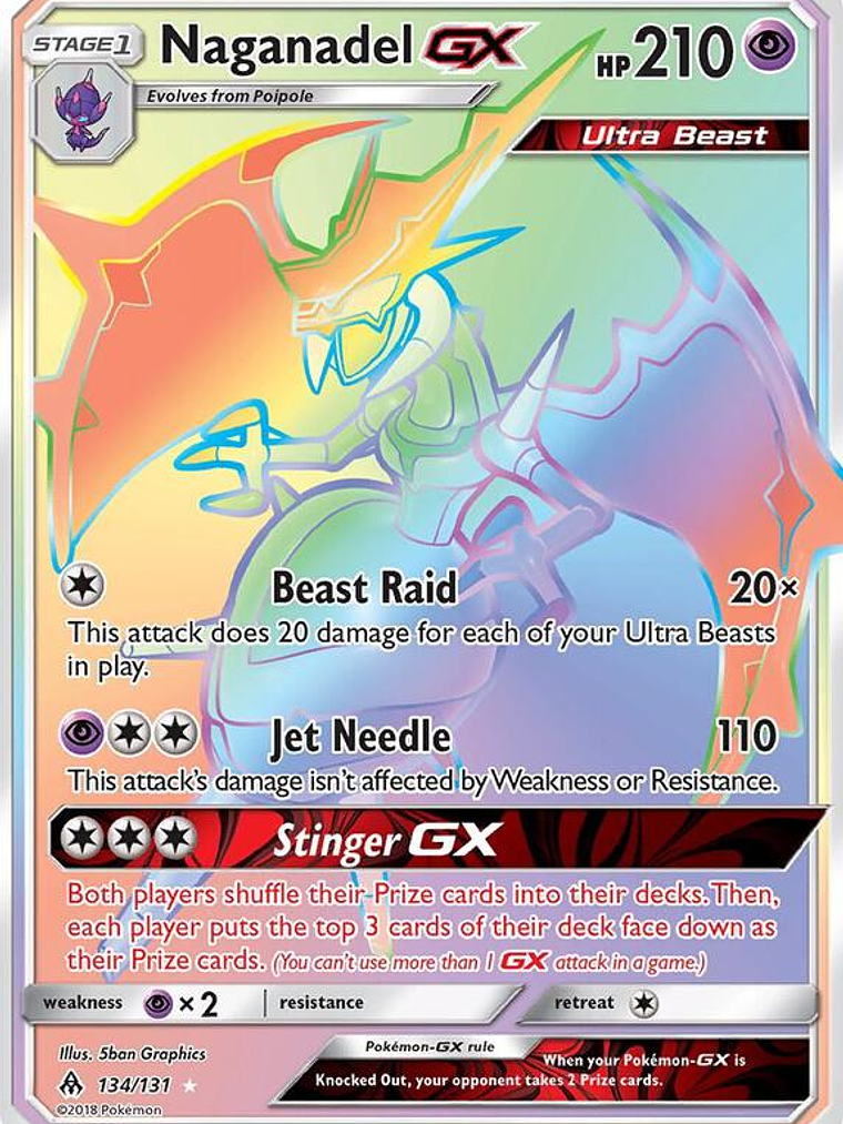Naganadel GX #134 1