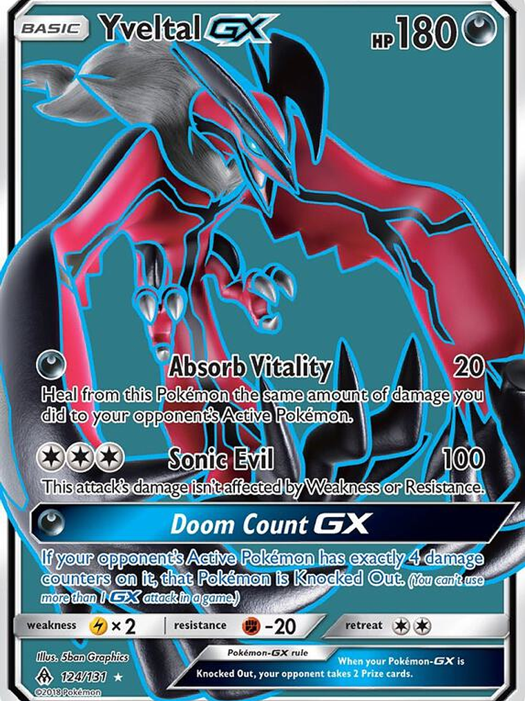 Yveltal GX #124 1