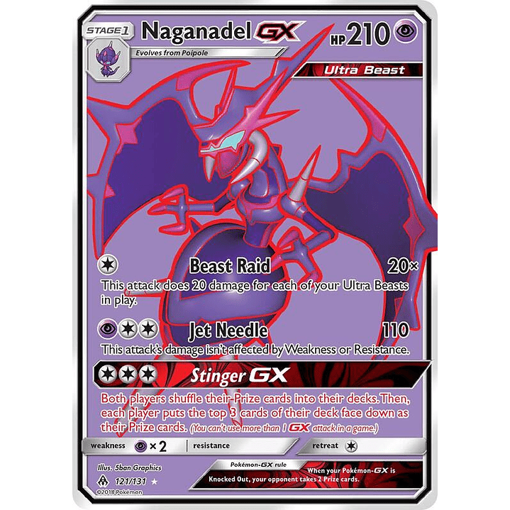 Naganadel GX #121 1