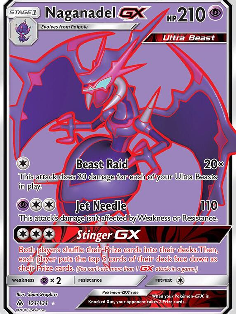 Naganadel GX #121 1