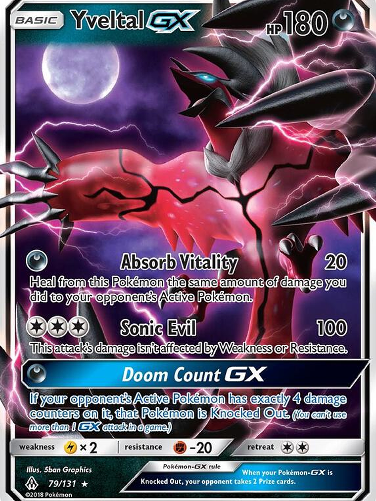 Yveltal GX #79 1