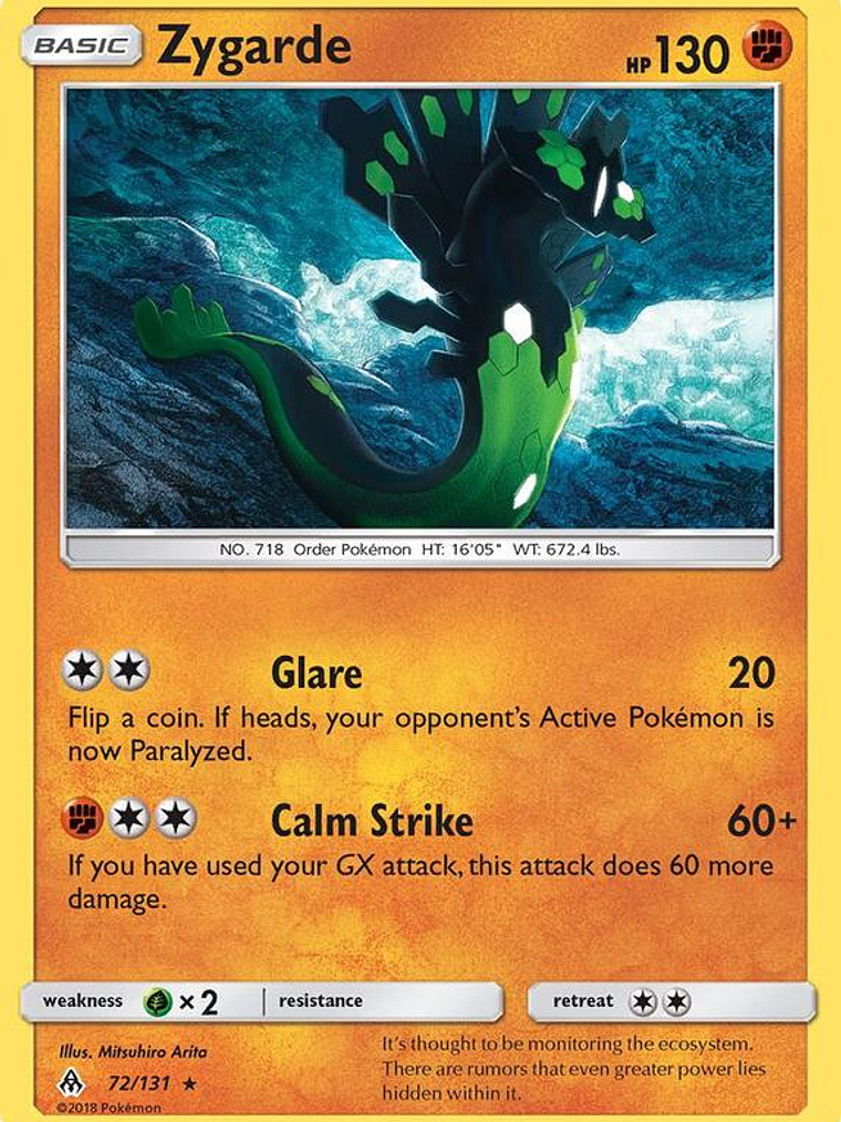 Zygarde #72 1
