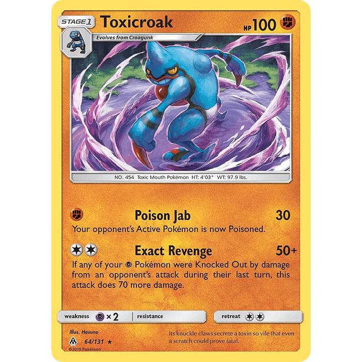 Toxicroak #64 1