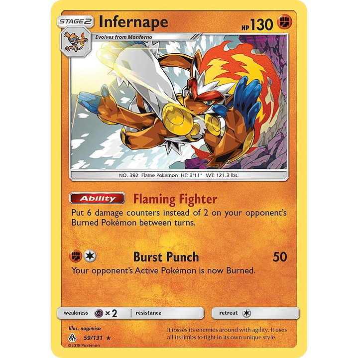Infernape #59 1
