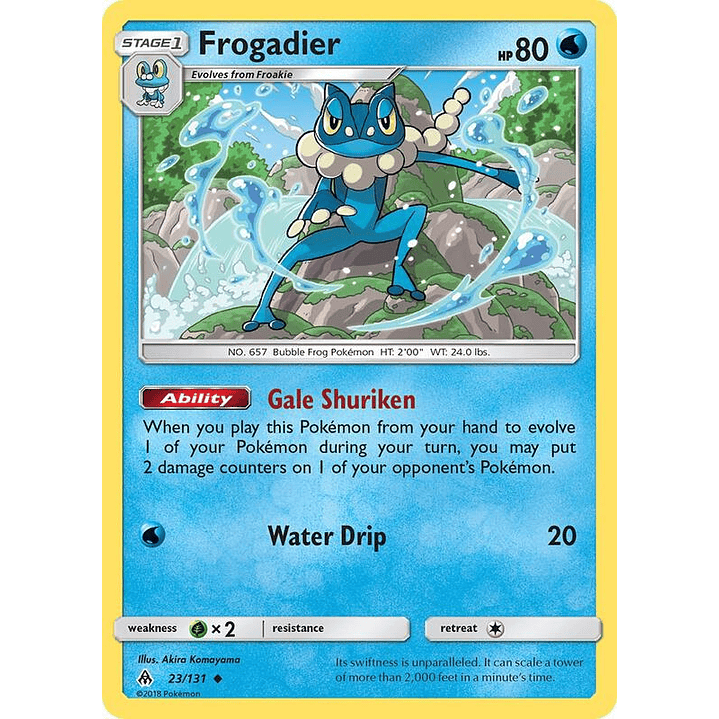Frogadier #23 1
