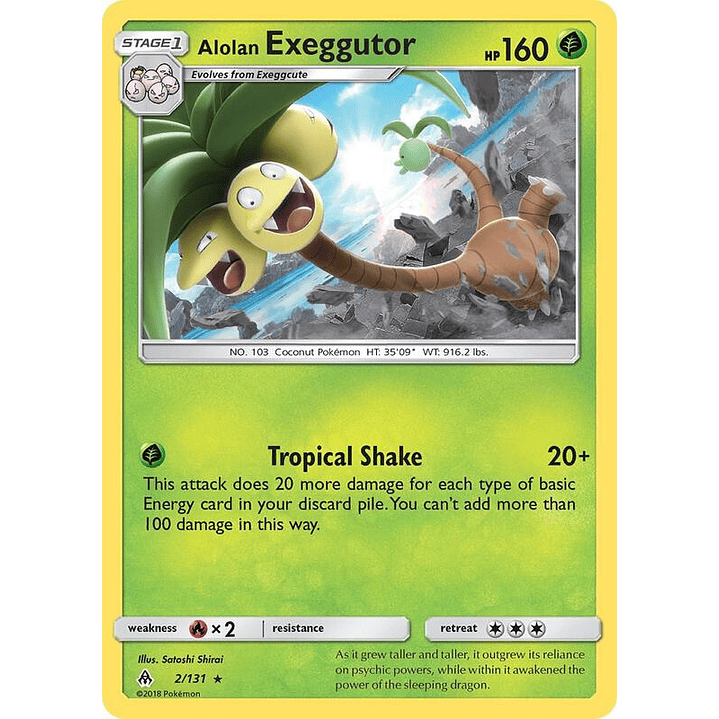 Alolan Exeggutor #2 1