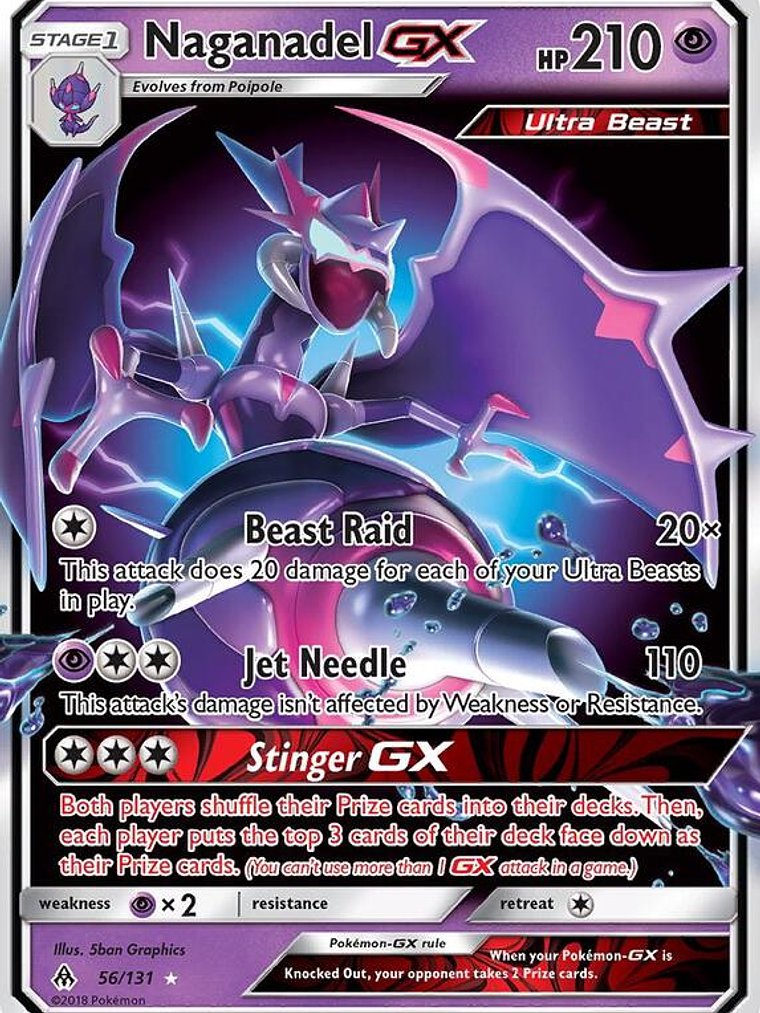 Naganadel GX #56 1