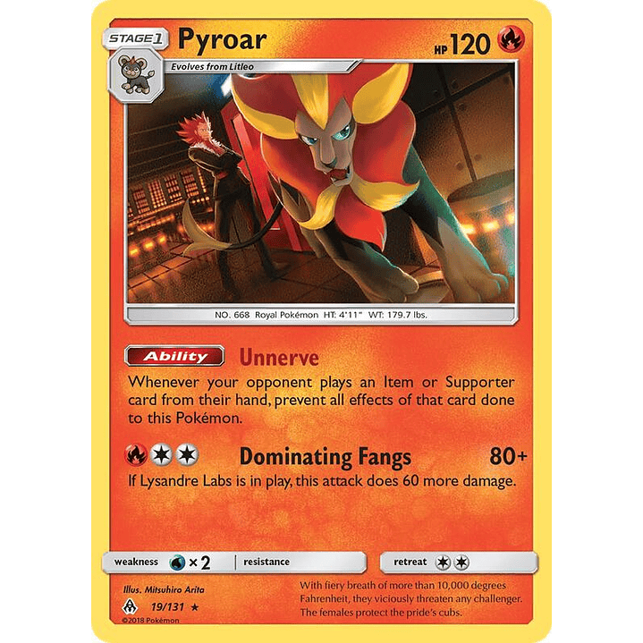 Pyroar #19 1