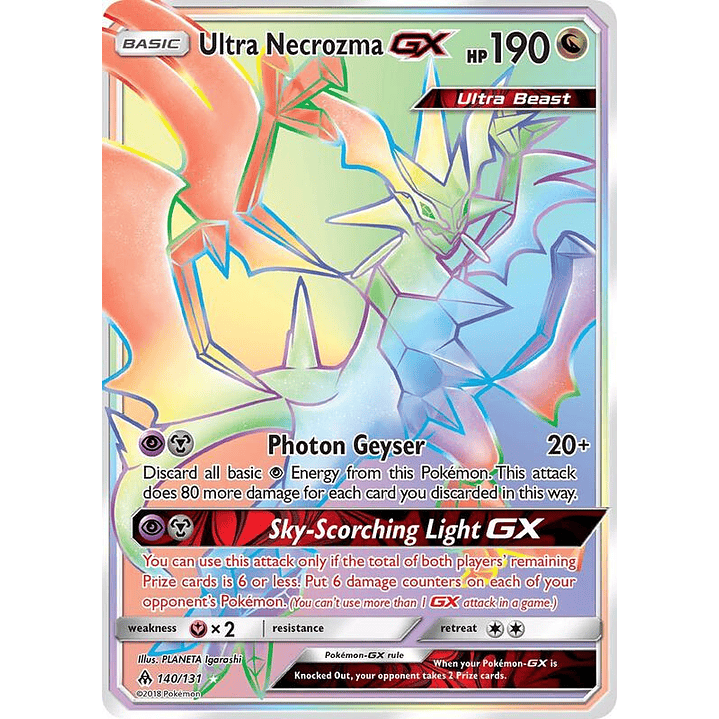 Ultra Necrozma GX #140 1