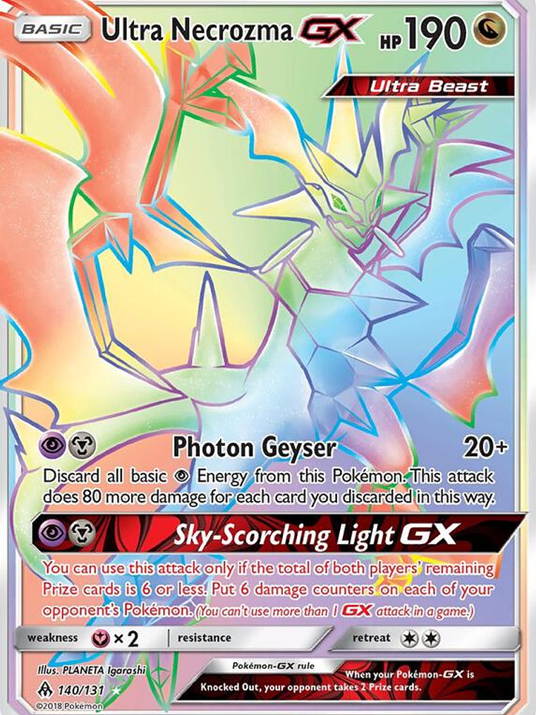 Ultra Necrozma GX #140 1