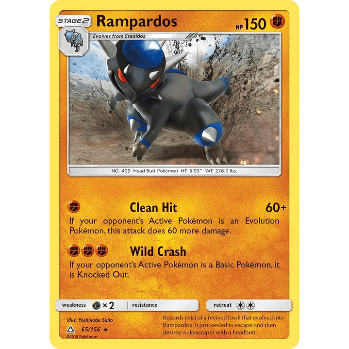 Rampardos #65 1