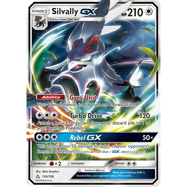 Silvally GX #116 1
