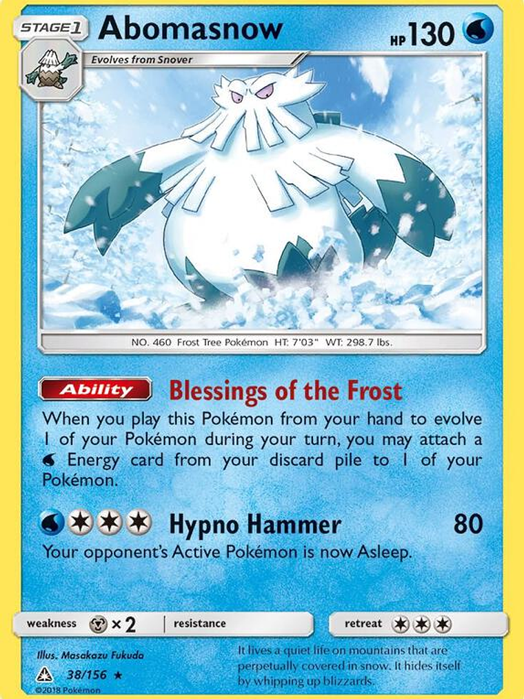 Abomasnow #38 1