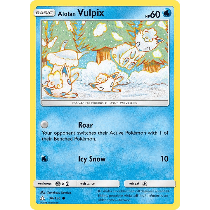 Alolan Vulpix #30 1
