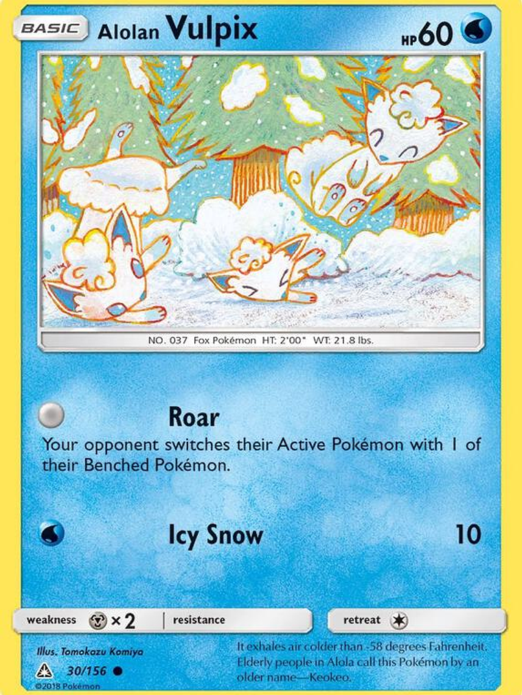 Alolan Vulpix #30 1