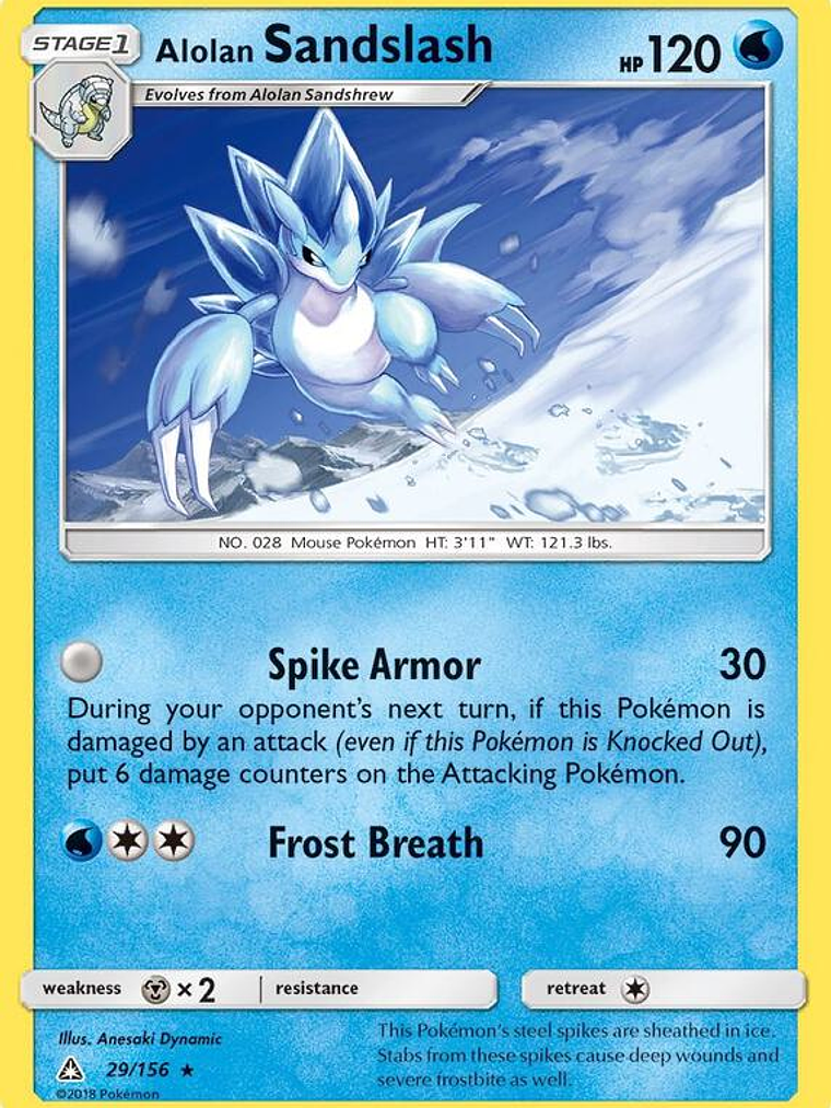 Alolan Sandslash #29 1