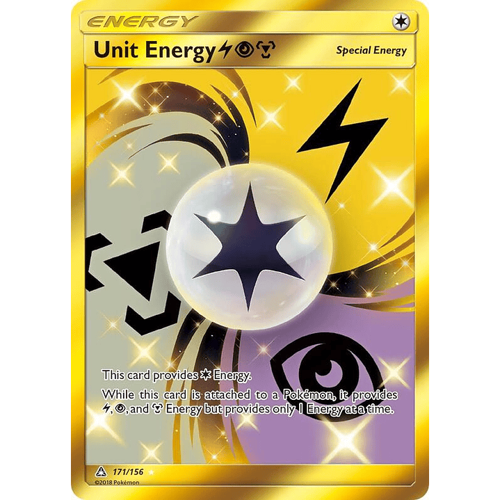 Unit Energy LightningPsychicMetal #171 1