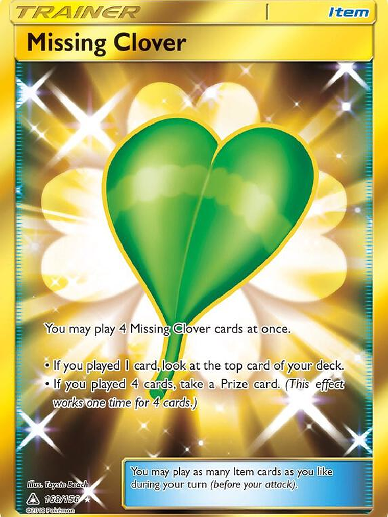 Missing Clover #168 1