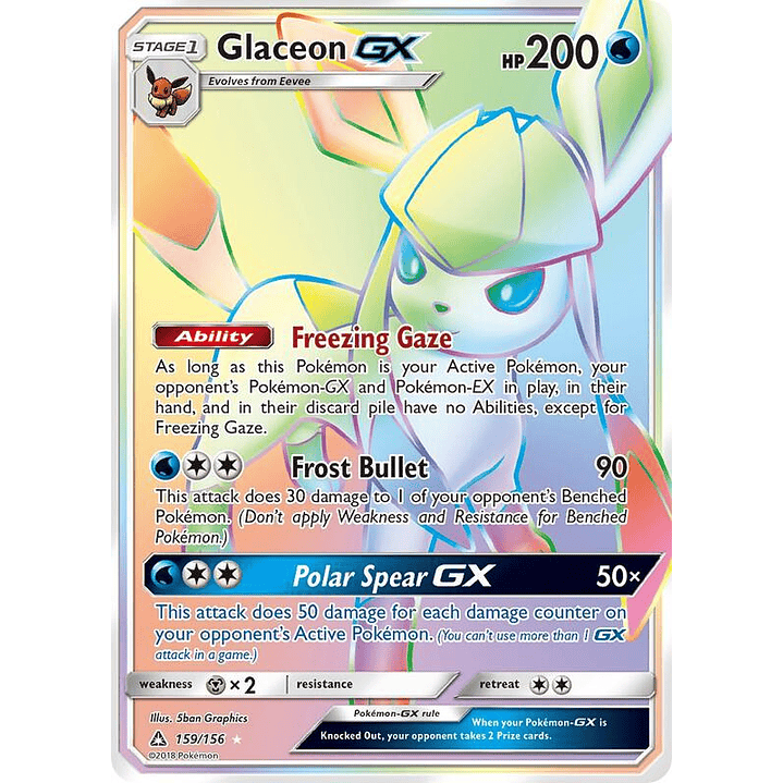 Glaceon GX #159 1